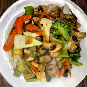 67. Two Kinds Mushrooms with Mixed Vegetables
