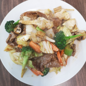 31. Beef with Mixed Vegetables 