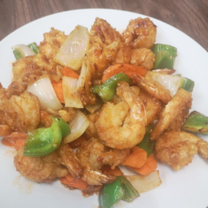 43. Salt and Pepper Shrimp (20 pcs)