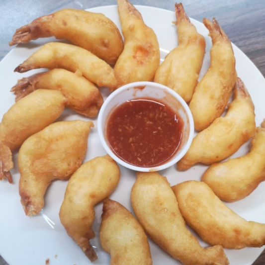 42. Deep-Fried Shrimp (14 pcs)