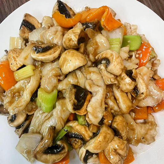 13. Chicken with Mushrooms