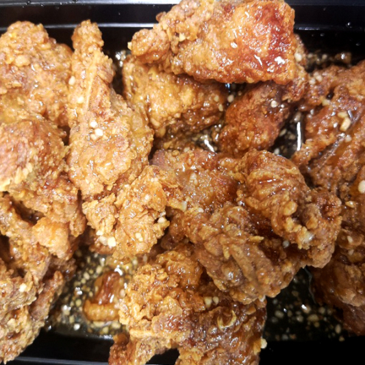 38. Honey Garlic Ribs