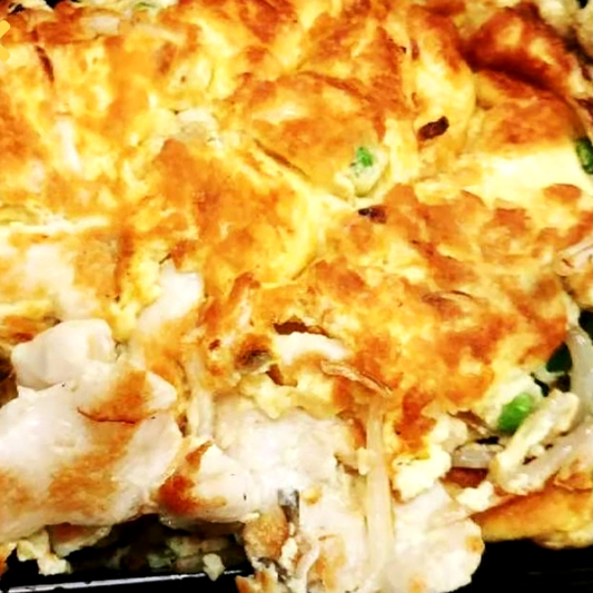 61. Chicken Egg Foo Young