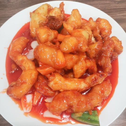 24. Sweet and Sour Chicken