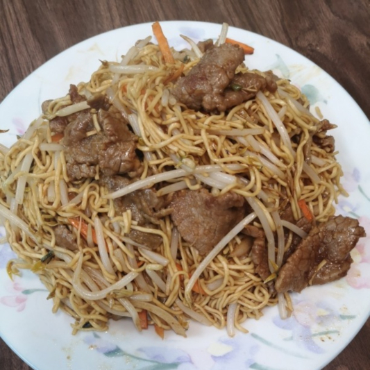 82. Beef Chow Mein