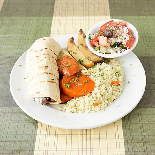 Chicken Souvlakia in Pita