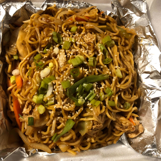 Chicken Yakisoba