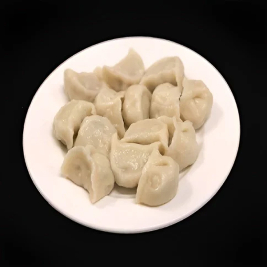 Boiled Dumplings with Pork Chives (12 pcs) 猪肉韭菜水饺(12只)