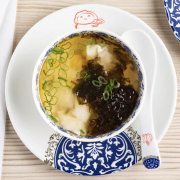 Pork & Vegetables Wonton Soup