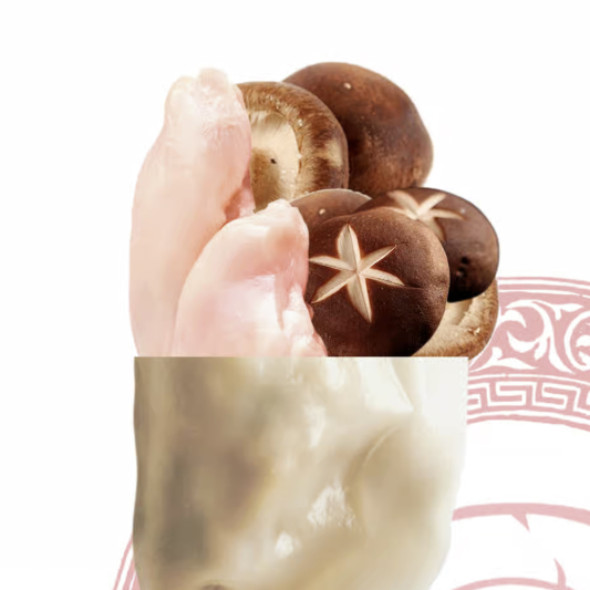Chicken and Mushroom Dumplings