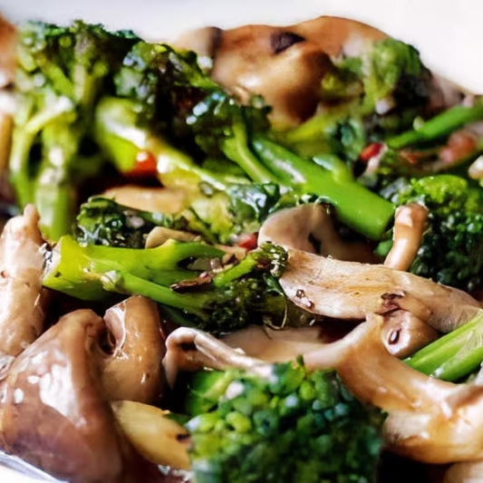 25. Mushroom Mixed Vegetables