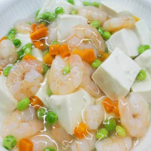 Tofu with Shrimps 蝦仁燴豆腐
