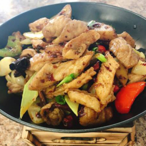 Griddle Pork Intestines 乾鍋肥腸