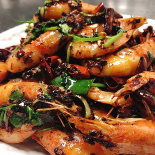 Deep-Fried Shrimp with Spicy Sauce 香辣蝦