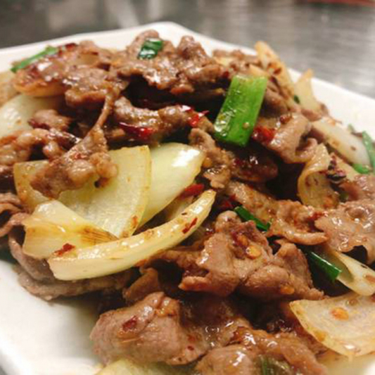 Fried Lamb with Cumin 孜然羊肉