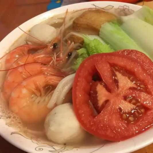 Udon Noodle with Seafood Soup 海鮮煮烏冬麵