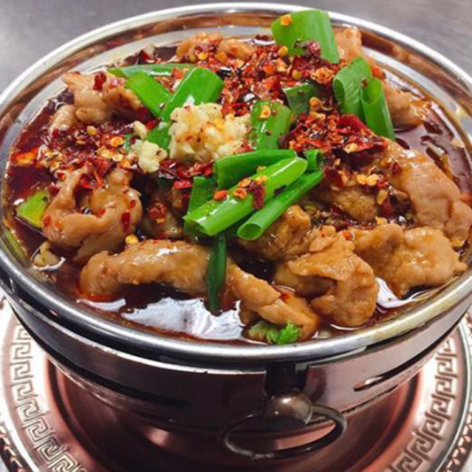 Boiled Beef with Spicy Sauce 水煮牛肉