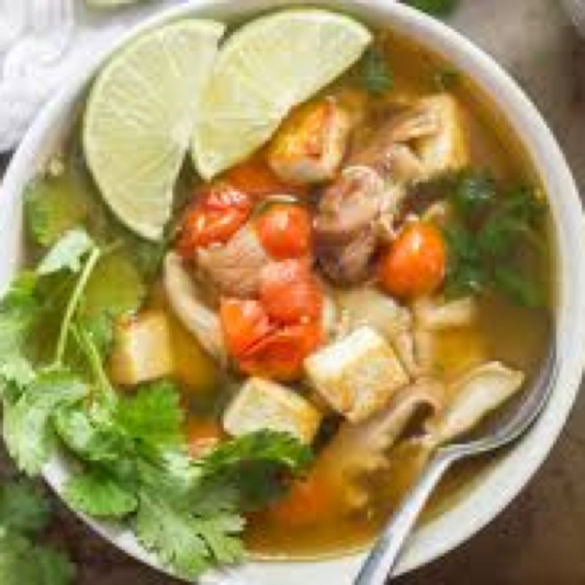 Vegetable Lemongrass Soup (Tom Yum Soup)