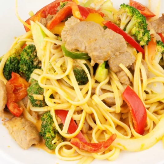 Vegetable Curry Pad Thai