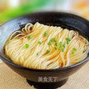 35. Soupe de nouilles simples (nouilles fines) / Plain Noodles Soup (Thin Noodles)