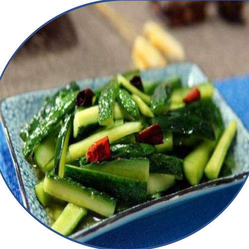 02. Salade de concombre / Cucumber Salad