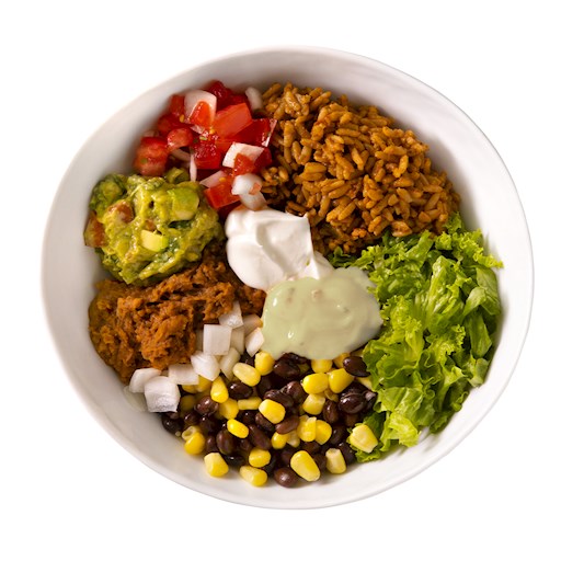 Black Bean & Corn Burrito Bowl