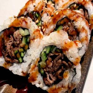 Teriyaki Beef Roll (8 pcs)