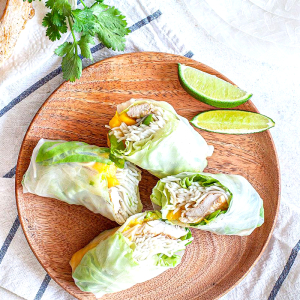Salad Rolls (BBQ Chicken)