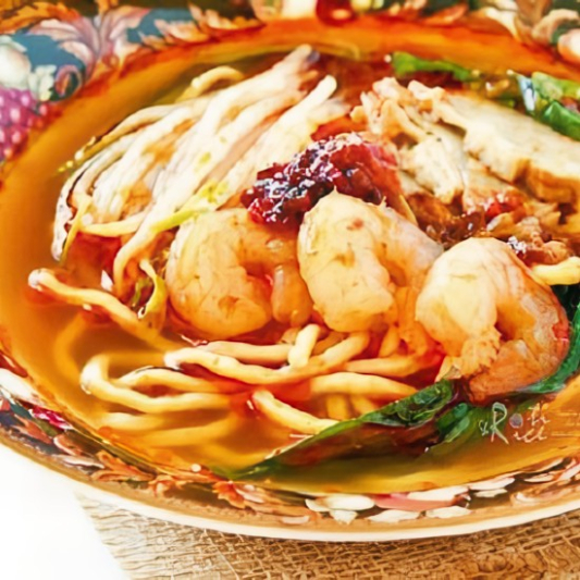 Spicy Seafood Noodle Soup
