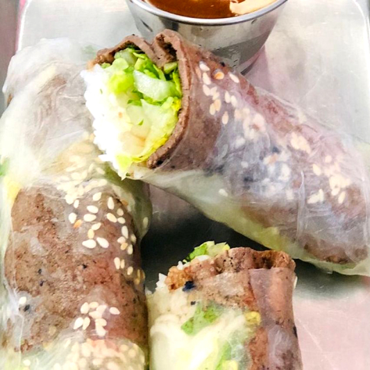 Salad Rolls (BBQ Beef)
