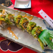 Green Dragon Roll (6 pcs)