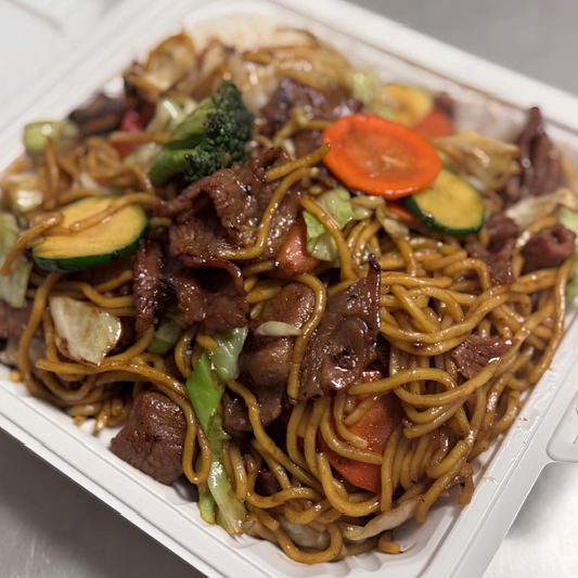 Y6. Pork Yakisoba