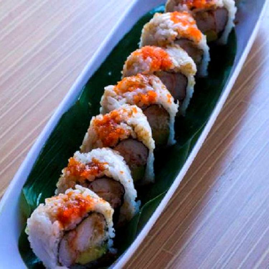 74. Red Dragon Roll (8 pcs)