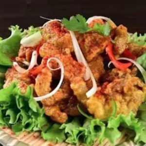 焦香小酥肉 Fried Sliced Pork with House Seasoning 