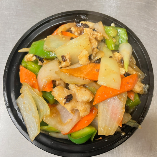 Chicken in Black Bean Sauce