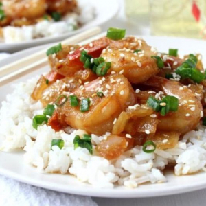 52. Shrimp Teriyaki Entree