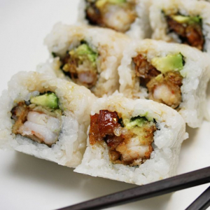 77. Eel Avocado Roll (8 pcs)