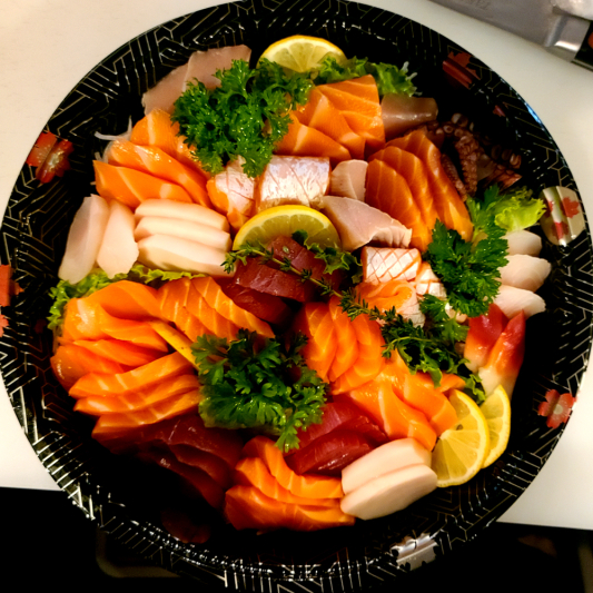 SPB. Sashimi Platter B (50 pcs)