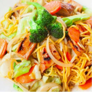 16. Chicken Yakisoba