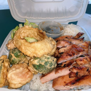 12. Chicken & Tempura Combo