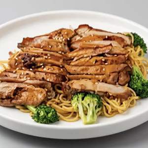Chicken Yakisoba Noodles