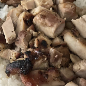 Chicken with Fried Rice