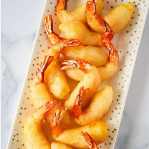22. Deep-Fried Prawns in Batter