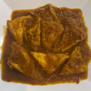 L4. Tofu Curry with White Rice