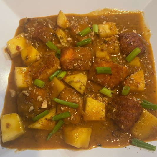 Salmon (8 oz) Coconut Milk Curry
