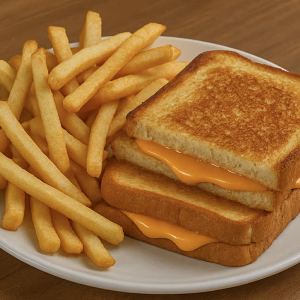 Grilled Cheese with Fries