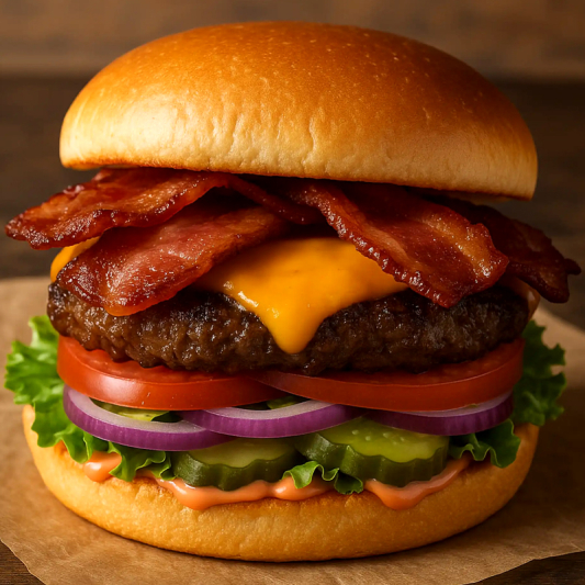 Bacon Cheddar Burger