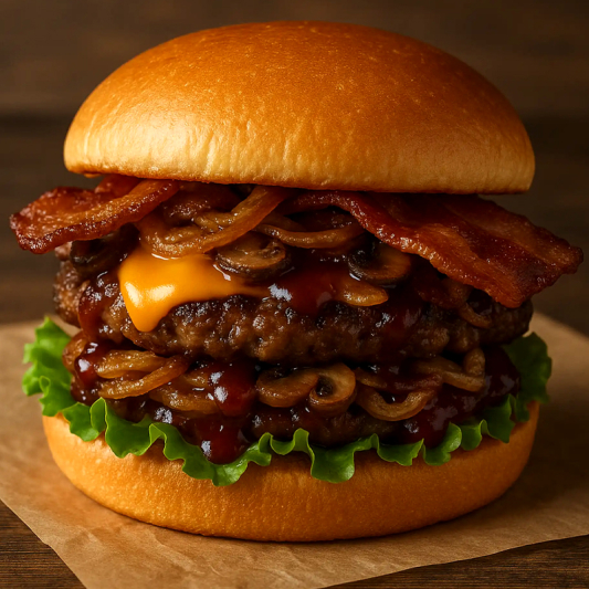 Wester BBQ'n Bacon Burger