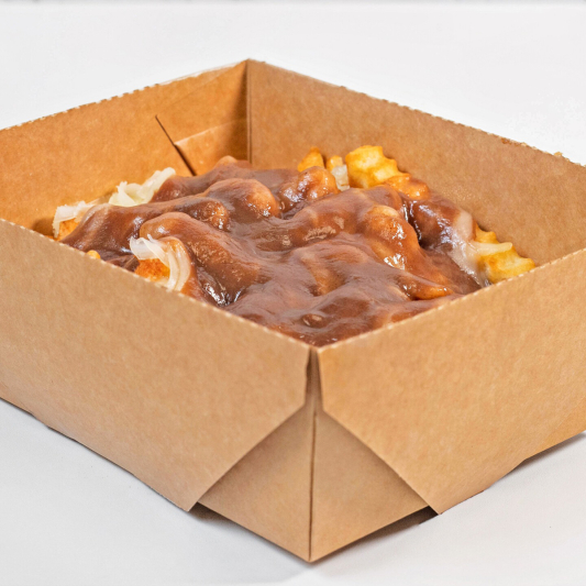 Poutine with Crinkle Cut Fries