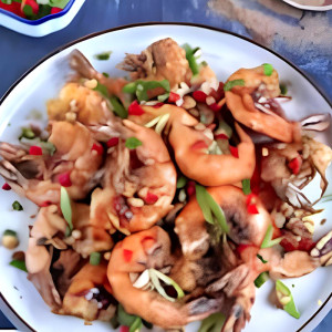 Spice and Pepper Salt Shrimp